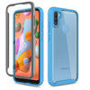 For Samsung Galaxy A11 A21 A01 Hybrid Case Cover With Built-in Screen Protector