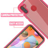 For Samsung Galaxy A11 A21 A01 Hybrid Case Cover With Built-in Screen Protector