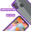 For Samsung Galaxy A11 A21 A01 Hybrid Case Cover With Built-in Screen Protector