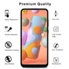 For Samsung Galaxy A11 A21 Shockproof Case Cover,Tempered Glass Screen Protector