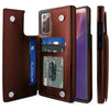 For Samsung Galaxy Note 20/20 Ultra 5G Case Leather Card Wallet Slot Stand Cover