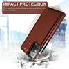 For Samsung Galaxy Note 20/20 Ultra 5G Case Leather Card Wallet Slot Stand Cover