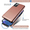 For Samsung Galaxy Note 20/20 Ultra 5G Case Leather Card Wallet Slot Stand Cover