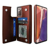 For Samsung Galaxy Note 20/20 Ultra 5G Case Leather Card Wallet Slot Stand Cover