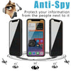 For iPhone 12 Pro Max 12 Mini Anti-Spy Privacy Tempered Glass Screen Protector