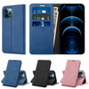 For iPhone 12 Pro Max/12/Pro/12 Mini Case Leather Card Wallet Holder Stand Cover