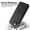 For iPhone 12/Pro Max 5G/Mini/11 Hybrid Case With Card Wallet Holder Slot Cover