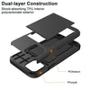 For iPhone 12/Pro Max 5G/Mini/11 Hybrid Case With Card Wallet Holder Slot Cover