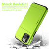 For iPhone 12/Pro Max 5G/Mini/11 Hybrid Case With Card Wallet Holder Slot Cover