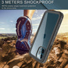 For iPhone 12/Pro Max/Mini Waterproof Clear Case With Built-in Screen Protector