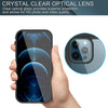 For iPhone 12/Pro Max/Mini Waterproof Clear Case With Built-in Screen Protector