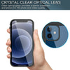 For iPhone 12/Pro Max/Mini Waterproof Clear Case With Built-in Screen Protector