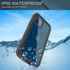 For iPhone 12/Pro Max/Mini Waterproof Clear Case With Built-in Screen Protector