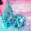 For Samsung Galaxy A71 5G,A51 5G Case Liquid Glitter Cute Cover+Screen Protector