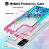 For Samsung Galaxy A71 5G,A51 5G Case Liquid Glitter Cute Cover+Screen Protector