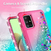 For Samsung Galaxy A71 5G,A51 5G Case Liquid Glitter Cute Cover+Screen Protector