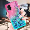 For Samsung Galaxy A71 5G,A51 5G Case Liquid Glitter Cute Cover+Screen Protector