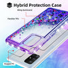 For Samsung Galaxy A71 5G,A51 5G Case Liquid Glitter Cute Cover+Screen Protector