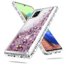 For Samsung Galaxy A71 5G,A51 5G Case Liquid Glitter Cute Cover+Screen Protector