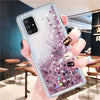 For Samsung Galaxy A71 5G,A51 5G Case Liquid Glitter Cute Cover+Screen Protector