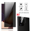 For Samsung Galaxy Note 20 Ultra/S20 5G Anti-Spy Privacy Glass Screen Protector