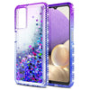 For Samsung Galaxy A12 A02s A52 A72 A32 5G Liquid Bling Case / Screen Protector