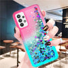 For Samsung Galaxy A12 A02s A52 A72 A32 5G Liquid Bling Case / Screen Protector