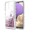 For Samsung Galaxy A12 A02s A52 A72 A32 5G Liquid Bling Case / Screen Protector