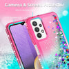 For Samsung Galaxy A12 A02s A52 A72 A32 5G Liquid Bling Case / Screen Protector