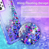 For Samsung Galaxy A12 A02s A52 A72 A32 5G Liquid Bling Case / Screen Protector