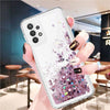 For Samsung Galaxy A12 A02s A52 A72 A32 5G Liquid Bling Case / Screen Protector