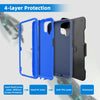 For Samsung Galaxy A12 A32 5G Case Holster Belt Clip Stand Heavy Duty Hard Cover