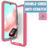 For Samsung Galaxy A32 5G Clear Case Hybrid Cover With Built-in Screen Protector