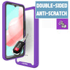 For Samsung Galaxy A32 5G Clear Case Hybrid Cover With Built-in Screen Protector