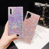 Samsung Galaxy Note 20 Ultra S20 Note 10 S10 Cute Bling Glitter Girls Case Cover