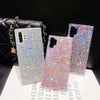 Samsung Galaxy Note 20 Ultra S20 Note 10 S10 Cute Bling Glitter Girls Case Cover