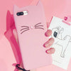 Fr Iphone 11 Pro Max  XS Max XR  8 plus 7  Slim Cute Cat Girls Women Phone Case Cover