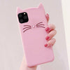 Fr Iphone 11 Pro Max  XS Max XR  8 plus 7  Slim Cute Cat Girls Women Phone Case Cover