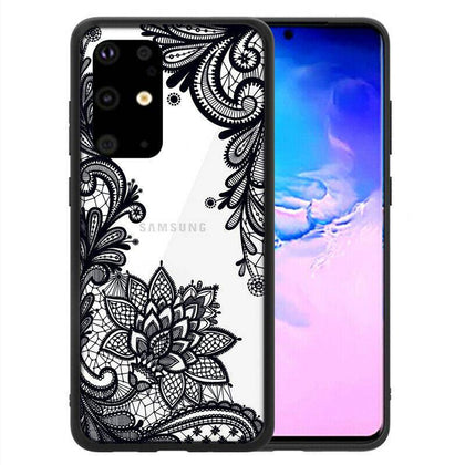 Samsung Galaxy S21/Note 20 Ultra/Note 10/S20+ Mandala Lace Cute Phone Case Cover