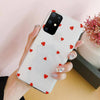 Samsung Galaxy S20 Ultra S20 Note10 Ultra Slim Case Heart Protective Phone Cover