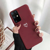 Samsung Galaxy S20 Ultra S20 Note10 Ultra Slim Case Heart Protective Phone Cover