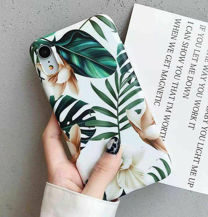 Iphone 11 Pro Max 8 Plus 7 6 XS XR Shockproof Flower Cute Girls Phone Case Cover - Place Wireless