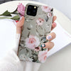 Iphone 11 Pro Max 8 Plus 7 6 XS XR Shockproof Flower Cute Girls Phone Case Cover