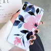 Iphone 11 Pro Max 8 Plus 7 6 XS XR Shockproof Flower Cute Girls Phone Case Cover