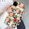 Iphone 11 Pro Max 8 Plus 7 6 XS XR Shockproof Flower Cute Girls Phone Case Cover