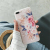 Iphone 11 Pro Max 8 Plus 7 XS Max XR Floral Flower Cute Girls Phone Case Cover