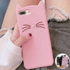 Fr Iphone 11 Pro Max  XS Max XR  8 plus 7  Slim Cute Cat Girls Women Phone Case Cover