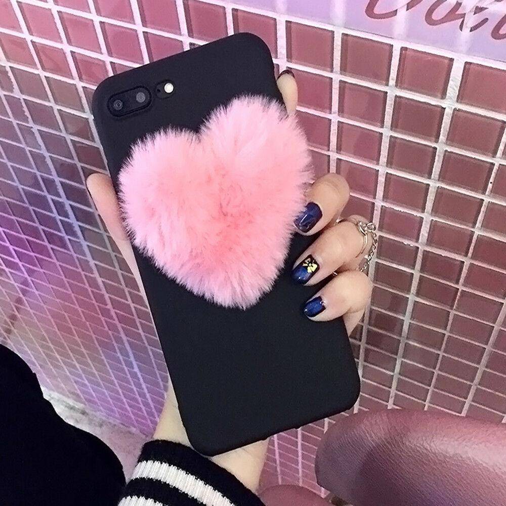 iPhone 12/11 Pro Max XS Max XR 8 Plus Shockproof Slim Case Cute Girl Phone  Cover