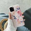 Iphone 11 Pro Max 8 Plus 7 XS Max XR Floral Flower Cute Girls Phone Case Cover