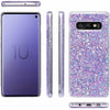 F Samsung Galaxy S21 + Note 20 Ultra S20 FE Shockproof Bling Glitter Case Cover